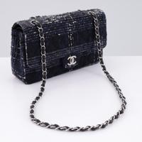 Chanel Medium Classic Tweed Double Flap Bag - Sold for $5,440 on 10-11-2026 (Lot 668).jpg